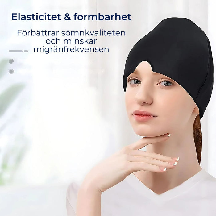 Kroppsbutiken Migreenimaski Oletusteksti Migreenihattu