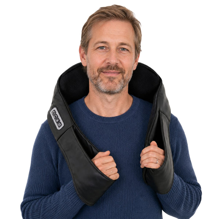Vartalokauppa Shiatsu-hierontalaite niskalle ja selälle lämmöllä