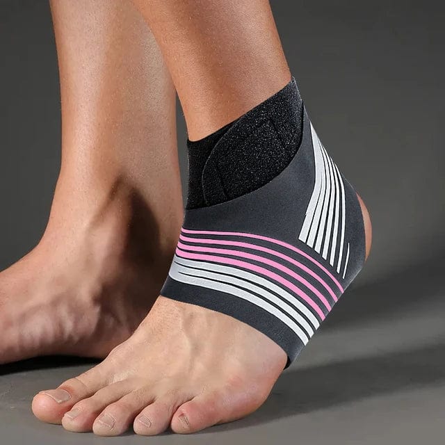 Kroppsbutiken Nilkka-tuki Rosa Vasenränta / S Nilkkatuet stabilointia varten