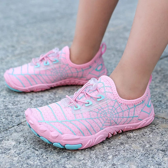 Kroppsbutiken Pohjattomat kengät lapsille Paljasjalkakengät lapsille spider