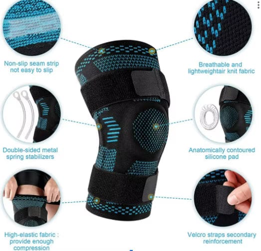 Kroppsbutiken Polvipehmusteet tukijousilla