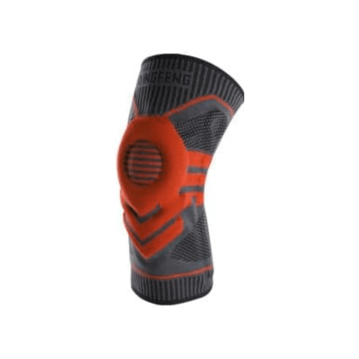 Kroppsbutiken Polvisuoja Punainen/Musta / S Polvituen (meniskituki)
