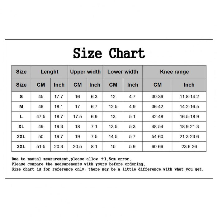 Kroppsbutiken Polvisuojat Polvisuojat soljella (pitkä malli)