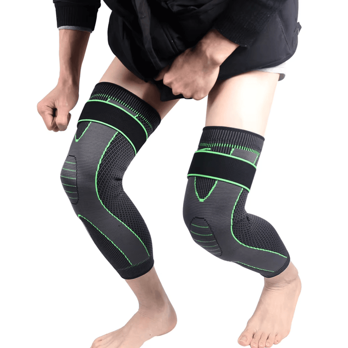 Kroppsbutiken Polvisuojat Polvisuojat soljella (pitkä malli)