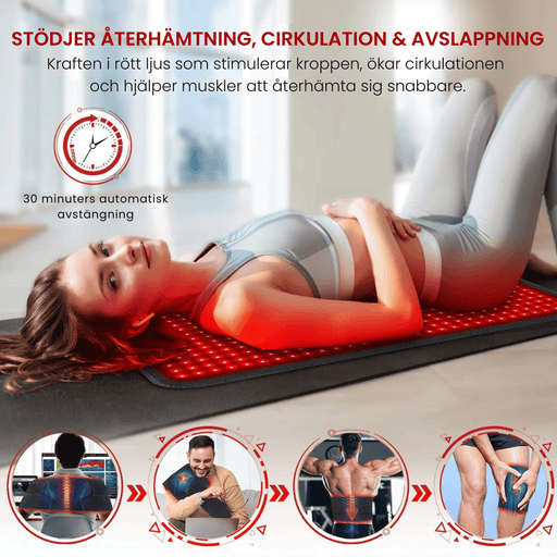 Kroppsbutiken Punavaloterapia Oletusotsikko Punaisen valon terapia matto