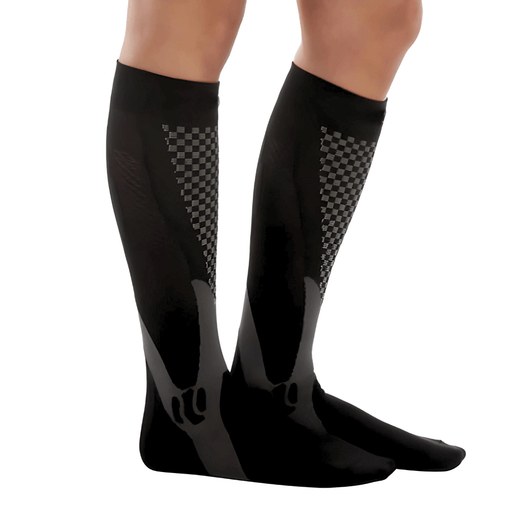 Kroppsbutiken puristihousut Musta / S / M Puristusputki (pitkä malli)