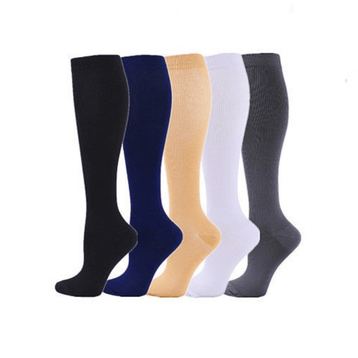 Kroppsbutiken puristusfictionit 34-39 Puristus sukat (5 paria) 20–30 mmHg