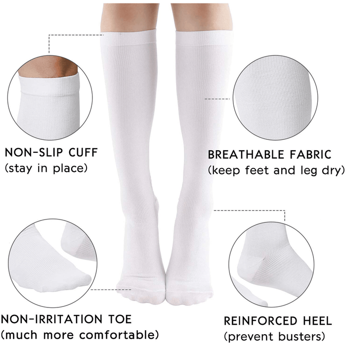 Kroppsbutiken puristusfictionit Puristus sukat (5 paria) 20–30 mmHg