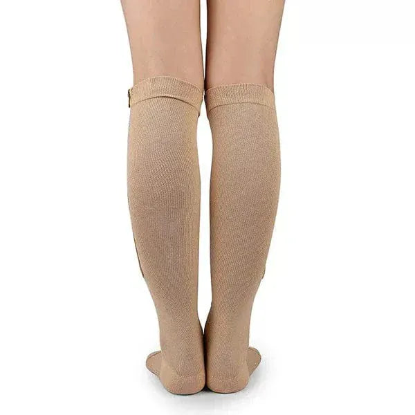 Kroppsbutiken puristusfictionit Puristussukat (vetoketju)