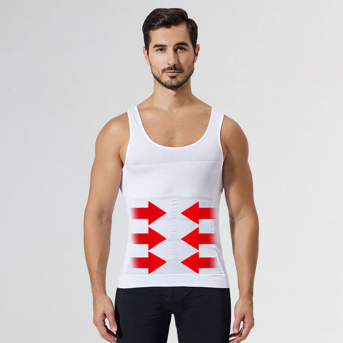 Kroppsbutiken Shapewear Aluspaita (lihaksia korostava miesten malli)