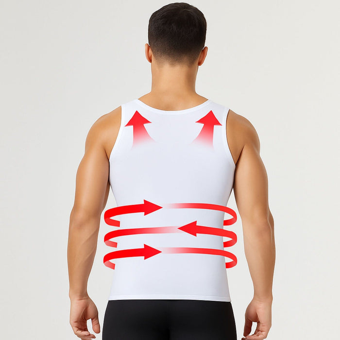 Kroppsbutiken Shapewear Aluspaita (lihaksia korostava miesten malli)