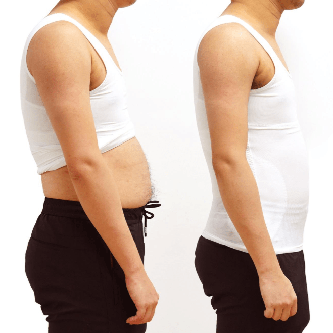 Kroppsbutiken Shapewear Aluspaita (lihaksia korostava miesten malli)