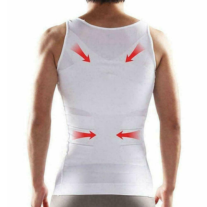 Kroppsbutiken Shapewear Aluspaita (lihaksia korostava miesten malli)