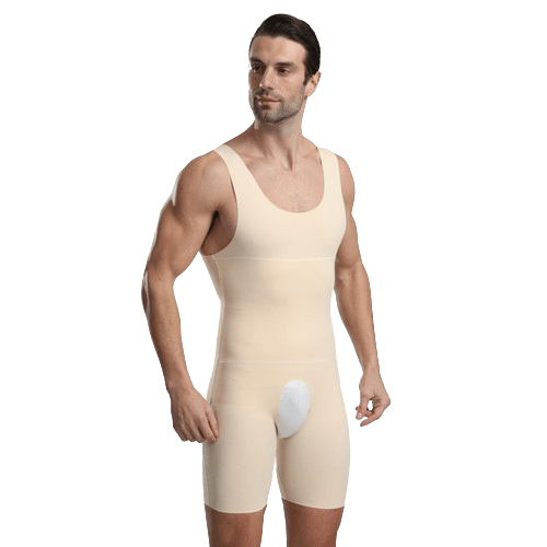 Kroppsbutiken Shapewear Beige / M Kehonmuotoilija (puristusmiesten)