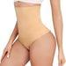 Kroppsbutiken Shapewear Beige / S/M Kehonmuokkaava korkeavyötäröinen muotoilusukka
