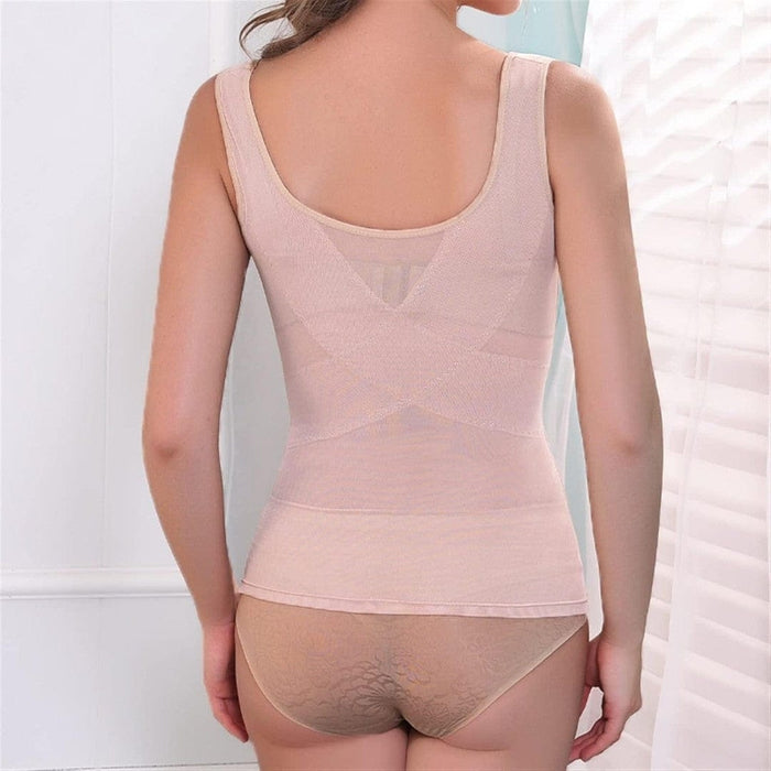 Kroppsbutiken Shapewear Muotoileva toppi naisille (vartalon muotoiluun)