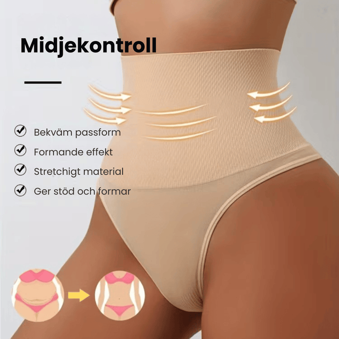Kroppsbutiken Shapewear Vyötäröä muotoileva shapetrosa