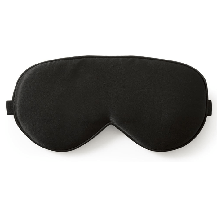 Kroppsbutiken sovmask Musta Silkkinen tyyny