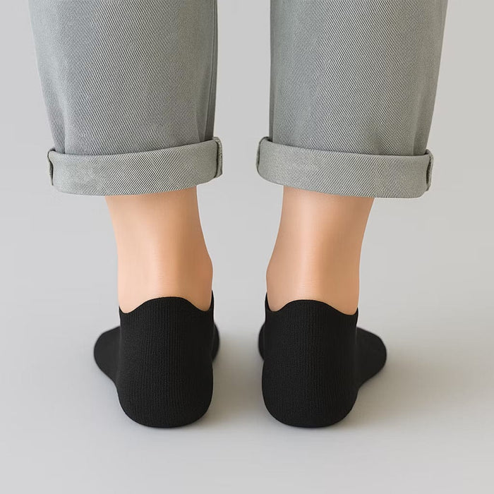 Kroppsbutiken Sukat Oletusotsikko Mustat nilkkasukat (10 paria)