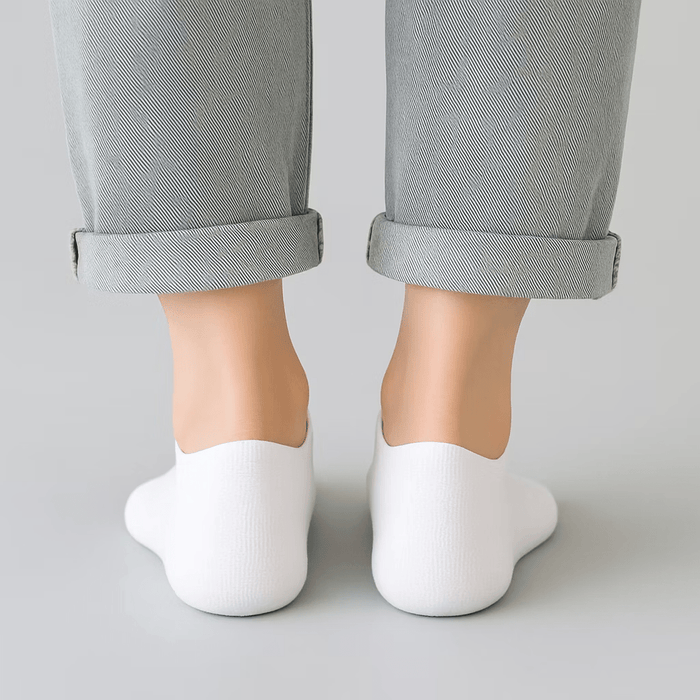 Kroppsbutiken Sukat Oletusotsikko Valkoiset nilkkasukat (10 par)