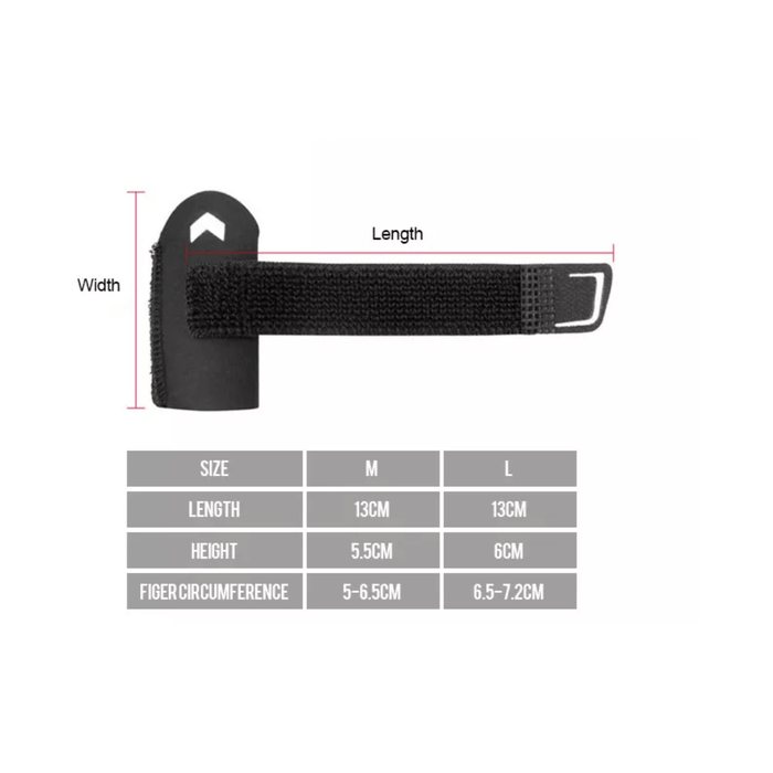 Kroppsbutiken Vikakorjauksen tuki Joustava sormisiteet