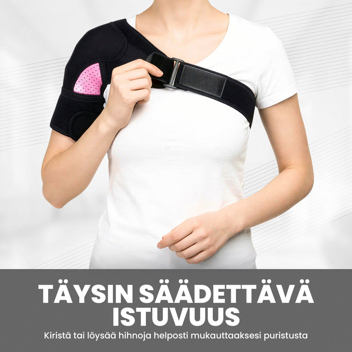 Vartalokauppa Axelsskydd Axelsuojaus (säädettävä tuki)