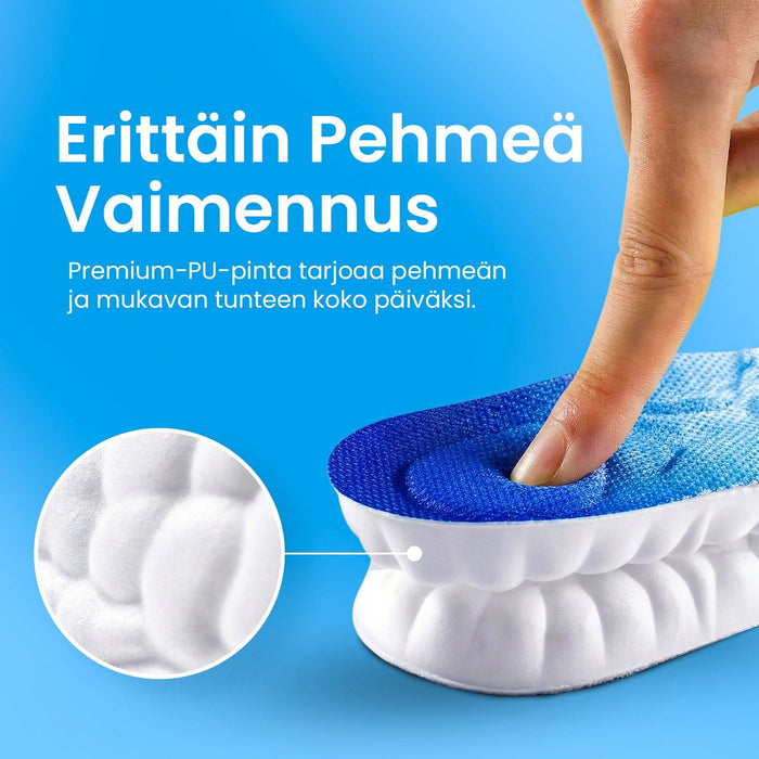 Vartalokauppa Kenkätyynyt 4D-iskunvion vaimennustossut