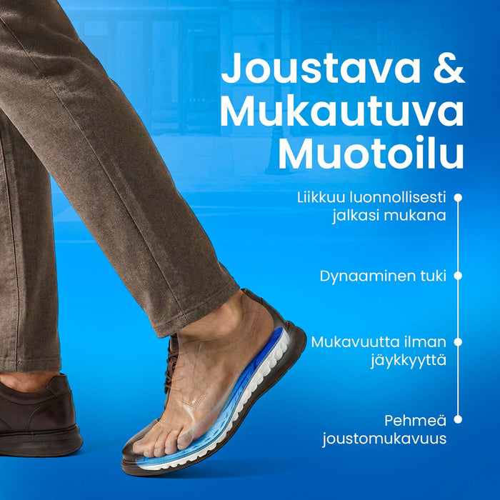 Vartalokauppa Kenkätyynyt 4D-iskunvion vaimennustossut