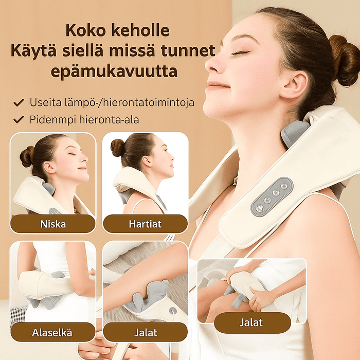 Vartalokauppa Niskahieronta Hierontalaite Ultra