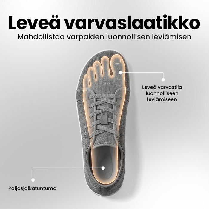 Vartalokauppa Paljasjalkakengät Paljasjalkakengät kangas Unisex