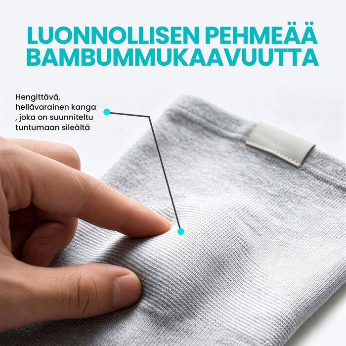 Vartalokauppa Polvituen Yksi koko Polvisuojat (bambu)